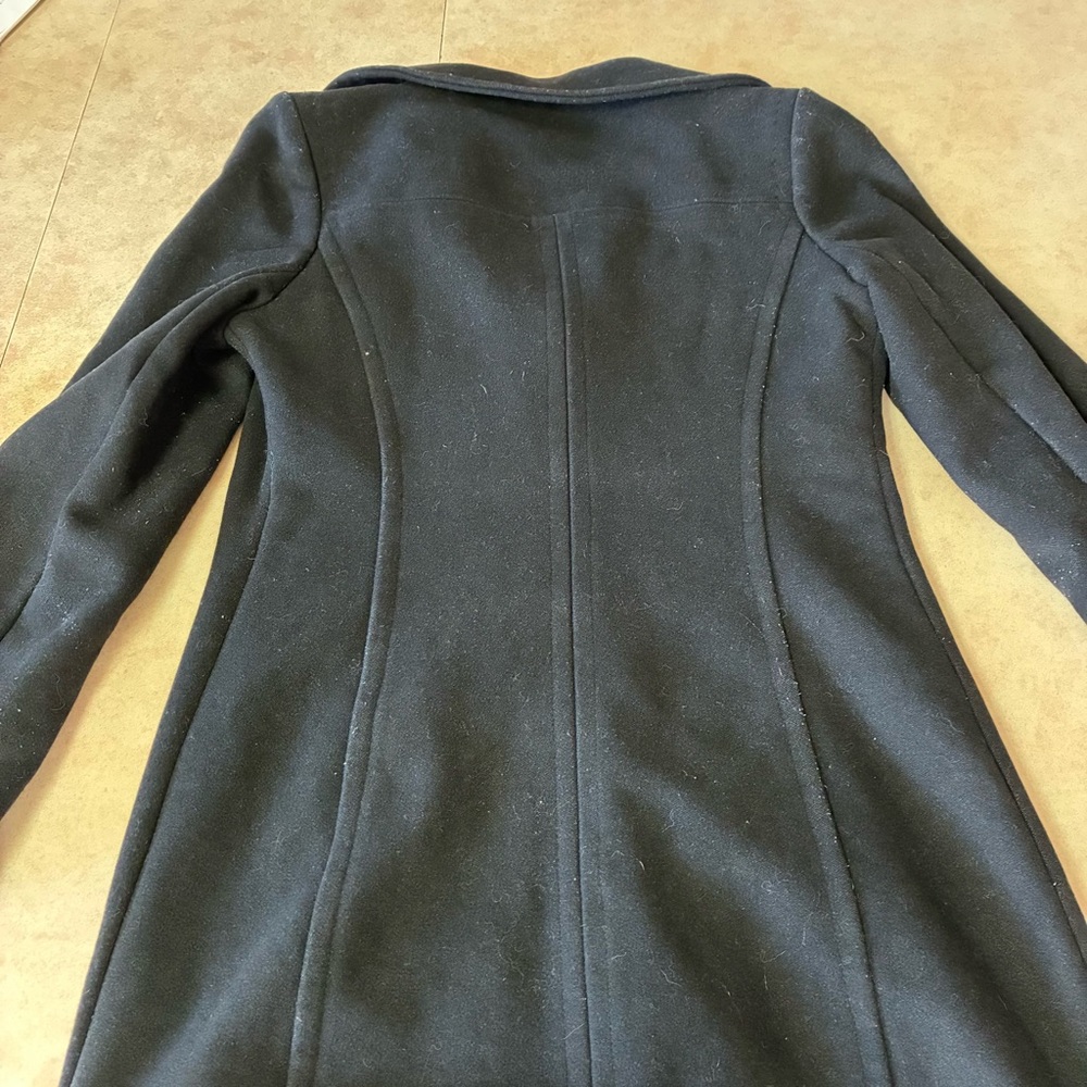 Aritzia T. BABATON Bromley Wool Cashmere Belted Military Peacoat Jacket - Picture 10 of 16